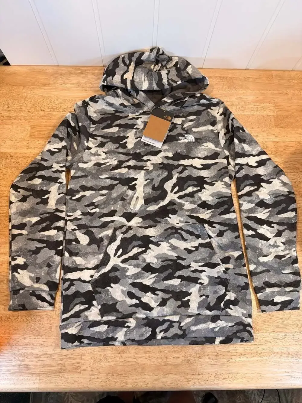 The North Face Teen Evoltn Camo Po Hdy Smoked Pearl TN XXL(18/20)